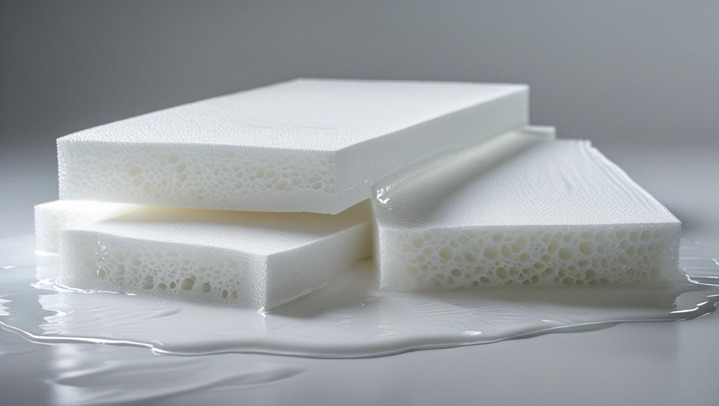 Water-Expanded Foam Sheets